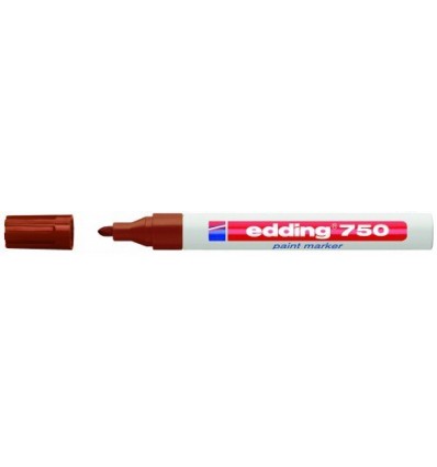 Маркер лаковый EDDING E-750, 2-4мм круглый наконечник