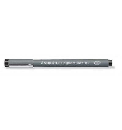 Ручка капиллярная STAEDTLER pigment liner, 0,2 мм, черная