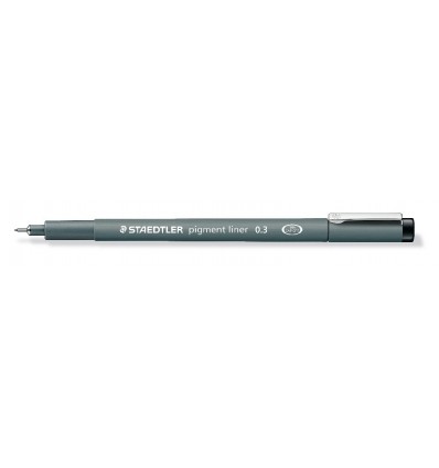 Ручка капиллярная STAEDTLER pigment liner, 0,3 мм, черная