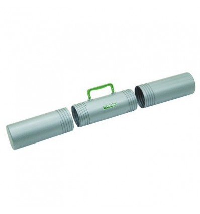 Тубус Стамм ПТ-42 с ручкой, длина 65см, диаметр 10см, 3 секции, серый