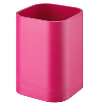 Подставка-стакан для канцелярских мелочей, ручек Attache City, розовая