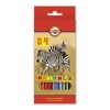 Набор цветных карандашей Koh-I-Noor 3554, 24 цвета