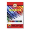 Набор цветных карандашей Koh-I-Noor Progresso 8750, 12 цветов