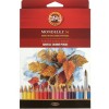 Набор акварельных цветных карандашей Koh-I-Noor MONDELUZ 3719, 36 цветов