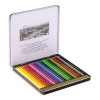 Набор акварельных цветных карандашей Koh-I-Noor MONDELUZ 3724, металлическая коробка, 24 цвета