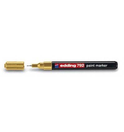 Маркер лаковый Edding E-792, 0,8мм, круглый наконечник