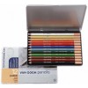 Набор цветных пастельных карандашей VAN GOGH 12 цветов, в металлической коробке