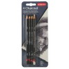 Набор угольных карандашей DERWENT CHARCOAL, 6 карандаша, в блистере