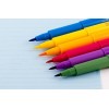 Капиллярные ручки-кисти FABER-CASTELL Pitt Pen brush, 6 цветов, основные цвета