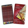 Набор пастельные цветных карандашей DERWENT PASTE, 12 цветов оттенков кожи в металлической коробке