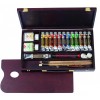 Набор масляных красок Royal Talens REMBRANDT Профессионал - 13 цветов в тубах (12 по 40мл, 1 по 60мл), деревянный короб