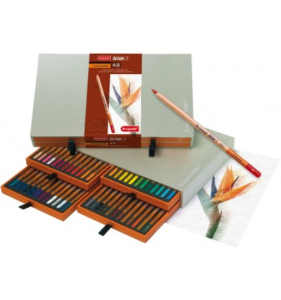 Набор цветных карандашей Bruynzeel DESIGN, 48 цветов, в подарочной упаковке