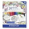 Набор цветных карандашей STAEDTLER Noris Club Johanna Basford, 24 цвета