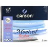 Альбом для акварели CANSON Montval TORCHON 32*41см, 270гр. 12л., Снежное зерно, спираль