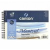 Альбом для акварели CANSON Montval FIN 13.5*21см, 300гр. 12л., среднее зерно, спираль