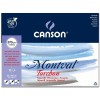 Альбом для акварели CANSON Montval TORCHON 36*48см, 270гр. 12л., Снежное зерно, склейка