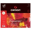 Альбом для масла CANSON Figueras 46*38см, 290гр. 10л., бумага зерно холста, склейка по 4 сторонам