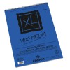 Альбом для акварели, гуаши и акрила CANSON Xl Mix-Media А2 42*59.4см, 300гр. 15л., бумага среднее зерно Fin, спираль