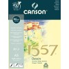 Альбом для графики CANSON 1557 А5 14.8*21см, 180гр. 30л., бумага малое зерно, склейка