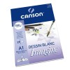 Альбом для графики CANSON Imagine А1 59.4*84.1см, 200гр. 30л., бумага мелкое зерно, склейка