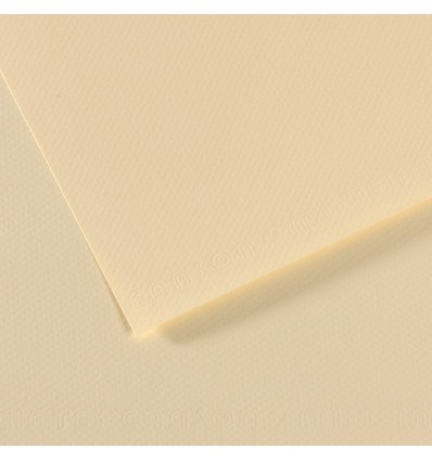 Бумага для пастели CANSON Mi-Teintes 21*29.7см 160гр., Цвет №101 Желтый бледный, 50л/упак,