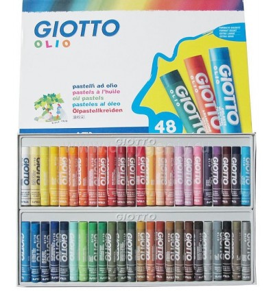 Масляная пастель GIOTTO OLIO, 48 цветов