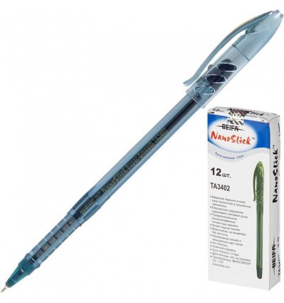 Ручка шариковая масляная Beifa TA3402, 0.5 мм, синяя