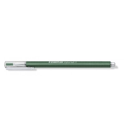 Шариковая ручка STAEDTLER Triplus 431 F 0,3 мм, зеленая