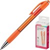 Шариковая ручка автоматическая Attache Happy 0,5 мм, оранжевый корпус, синяя