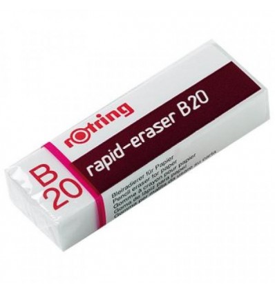 Ластик Rotring Rapid-eraser В20 для полимерных и графитовых карандашей