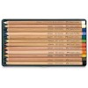 Набор цветных пастельных карандашей FABER-CASTELL Pitt, 12 цветов в металлической коробке