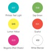 Набор маркеров двусторонних Pigment Marker Winsor Newton, 6шт ярких оттенков