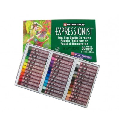 Набор пастели масляной Cray-Pas EXPRESSIONIST SAKURA, 36 цветов