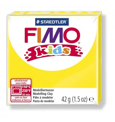 Глина полимерная STAEDTLER FIMO kids, 42г. - желтый