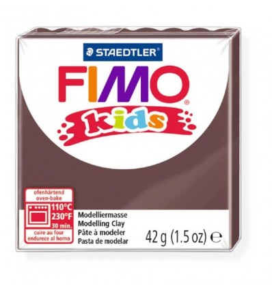 Глина полимерная STAEDTLER FIMO kids, 42г. - коричневый