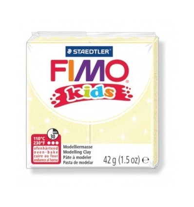 Глина полимерная STAEDTLER FIMO kids, 42г. - перламутровый светло-желтый