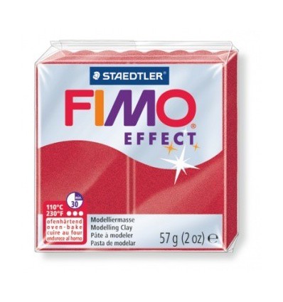 Глина полимерная STAEDTLER FIMO Effect, 57г. - рубин