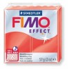Глина полимерная STAEDTLER FIMO Effect, 57г. - полупрозрачный красный