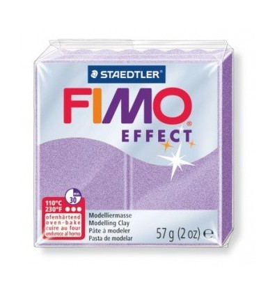 Глина полимерная STAEDTLER FIMO Effect, 57г. - Перламутровый лиловый