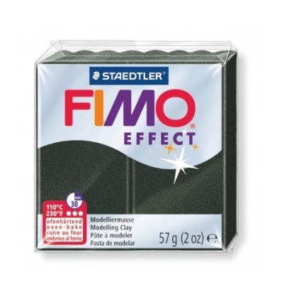 Глина полимерная STAEDTLER FIMO Effect, 57г. - Перламутровый черный