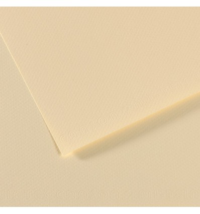 Бумага для пастели CANSON Mi-Teintes 50*65см 160гр., Цвет №101 Желтый бледный, 25л/упак,