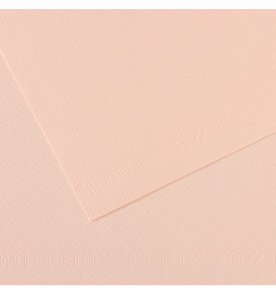 Бумага для пастели CANSON Mi-Teintes 50*65см 160гр., Цвет №103 Розовый рассвет, 25л/упак,