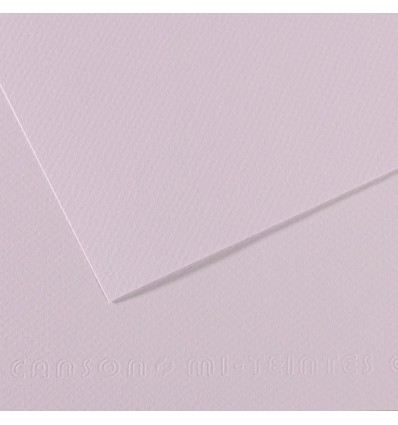 Бумага для пастели CANSON Mi-Teintes 50*65см 160гр., Цвет №104 Сиреневый, 25л/упак,