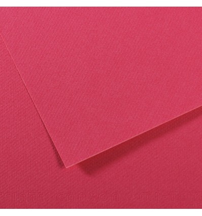 Бумага для пастели CANSON Mi-Teintes 50*65см 160гр., Цвет №114 Малина, 25л/упак,
