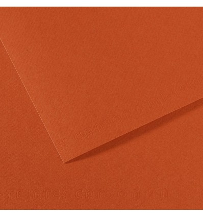 Бумага для пастели CANSON Mi-Teintes 50*65см 160гр., Цвет №130 Красная глина, 25л/упак,