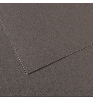 Бумага для пастели CANSON Mi-Teintes 50*65см 160гр., Цвет №345 Серый темный, 25л/упак,