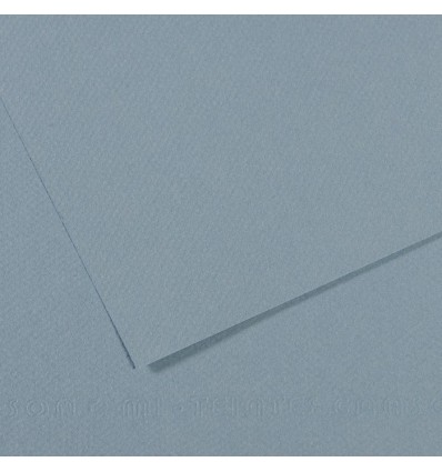 Бумага для пастели CANSON Mi-Teintes 50*65см 160гр., Цвет №490 светло-голубой, 10л/упак,