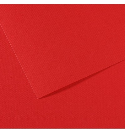 Бумага для пастели CANSON Mi-Teintes 50*65см 160гр., Цвет №505 ярко-красный, 25л/упак,