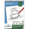Альбом для графики CANSON Esquisse, 100гр., А3 29.7*42см 50л, мелкое зерно, спиральАльбом для графики CANSON Esquisse А3