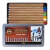 Набор цветных пастельных карандашей KOH-I-NOOR Gioconda, 12 цветов в металлической коробке